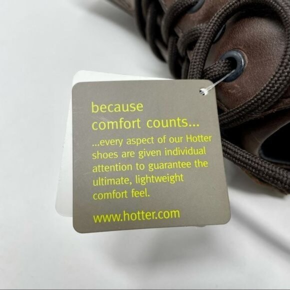 NWT Men’s Hotter Comfort “Lance” Brown ShoeSZ 11 - Picture 10 of 14